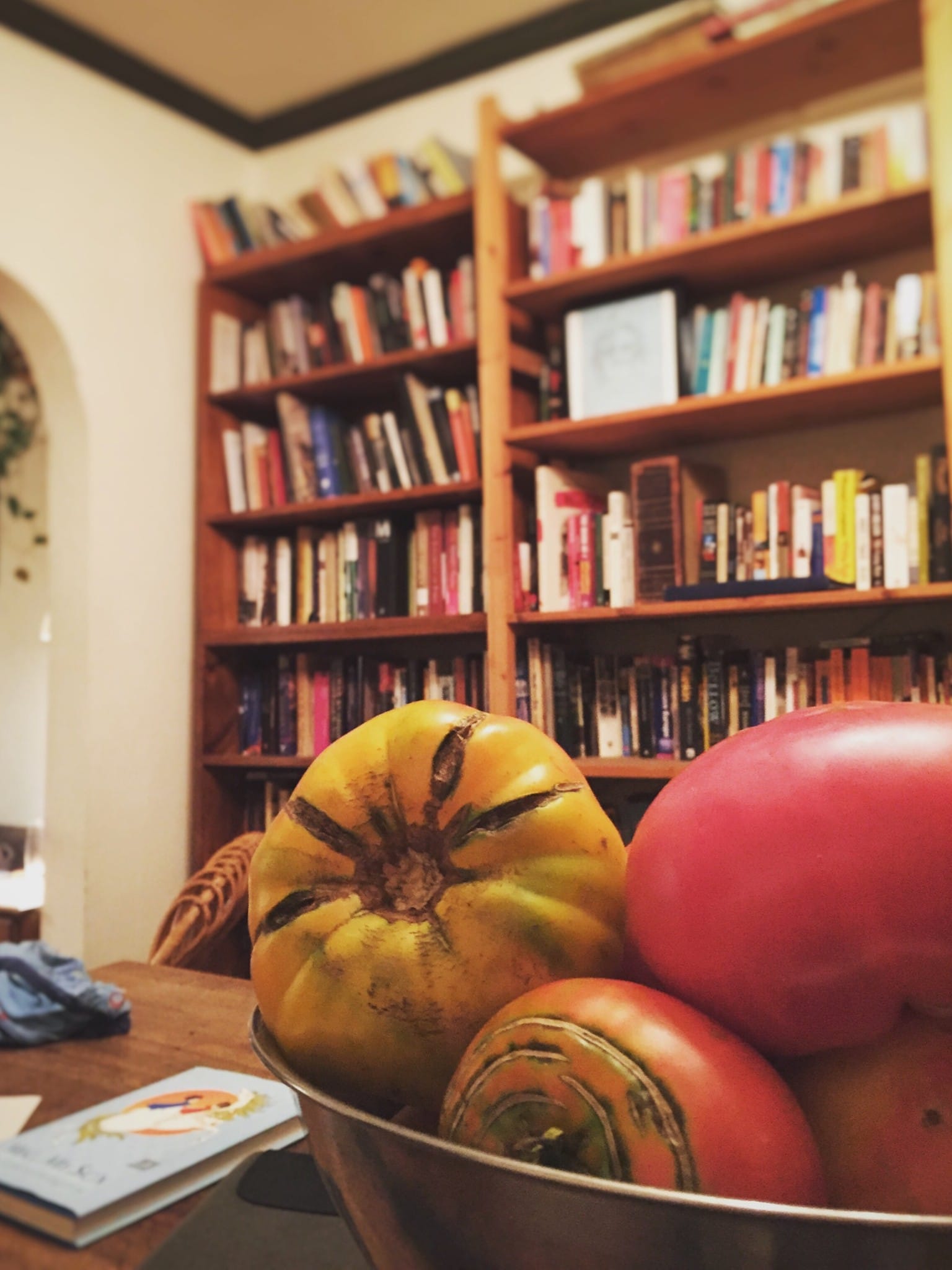 Tomatoes and Dan's Books