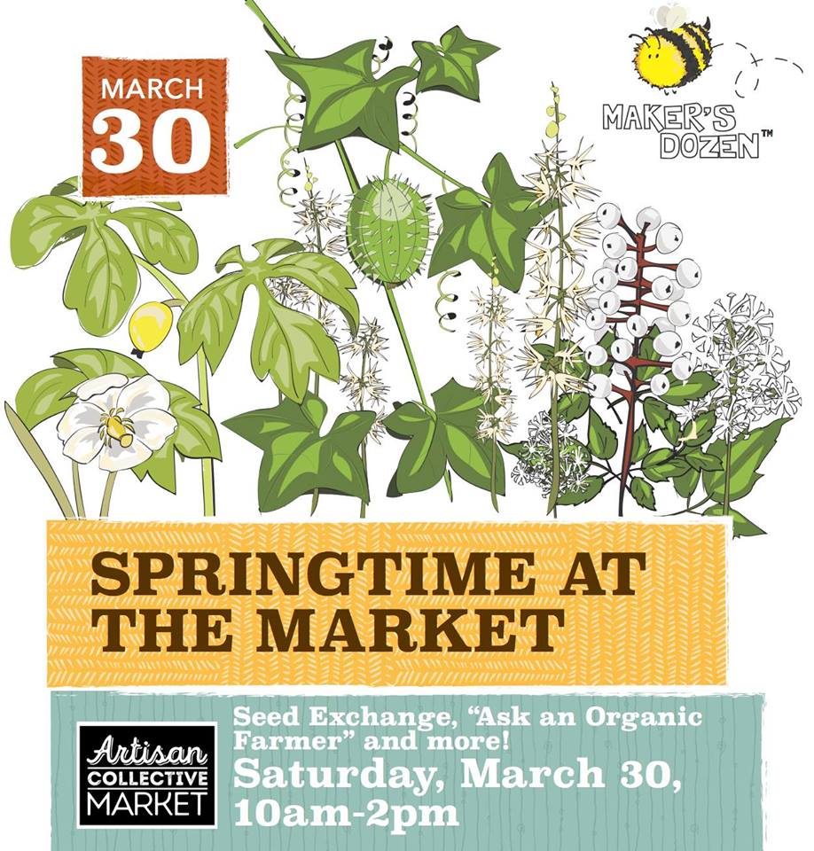 Springtime at the Market - A Rumour of Spring