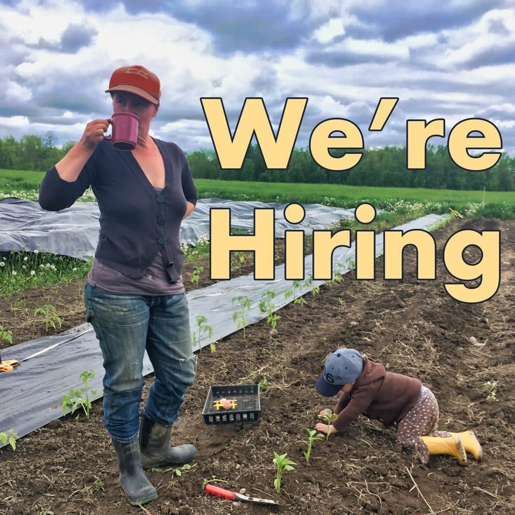 Were Hiring - April Showers Upon Showers