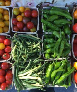autumn harvest in little boxes - Organic Vegetables
