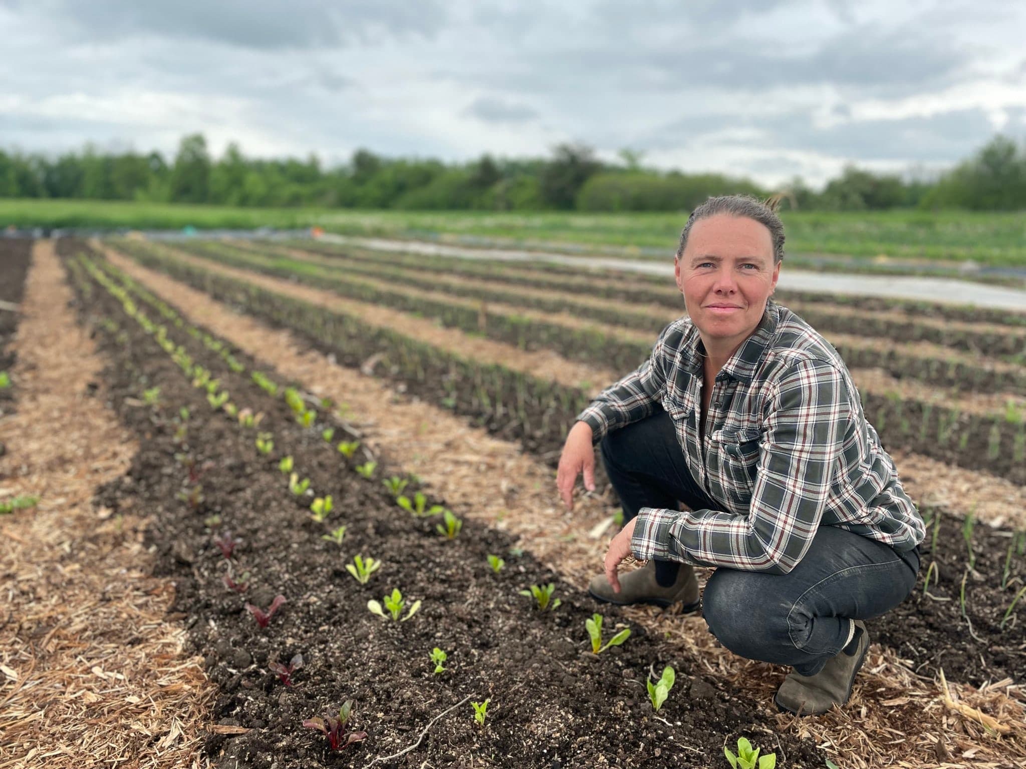 Organic Vegetable Farmer Jenny Cook