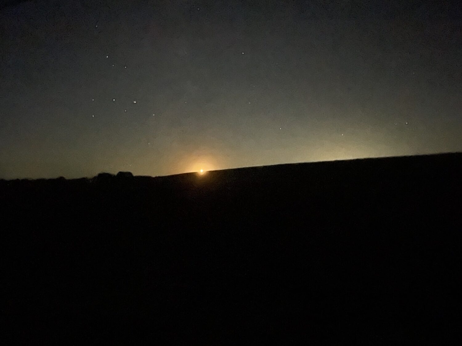 moon set - Almost Octuber*